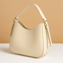 Minimalist crossbody bag for women in brown, blue, yellow, cream white, and rose red with elegant, lightweight design for daily wear.