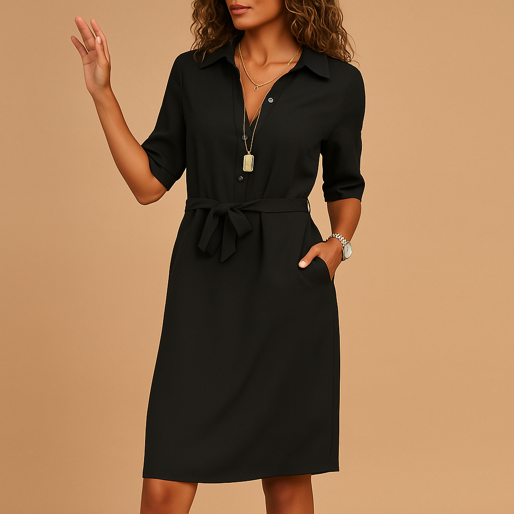 Elegant Casual Women's Dress for Versatile Daily Wear | Milou-1